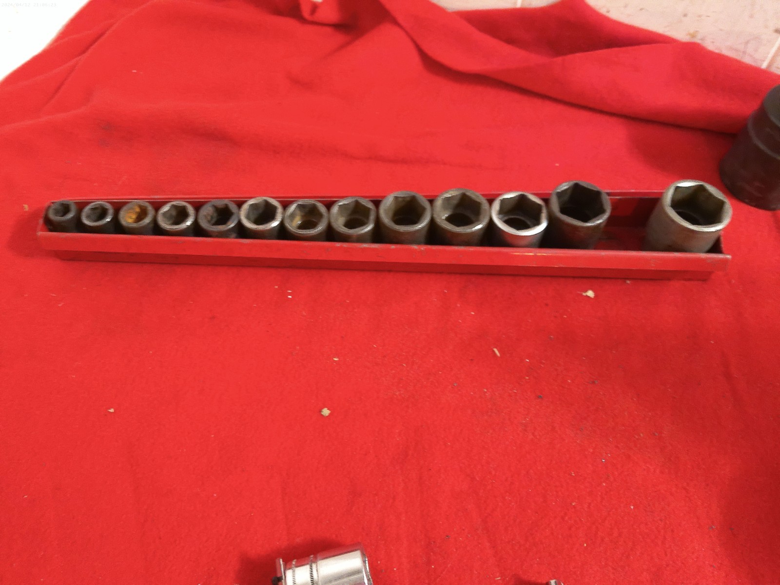 MAC snap on Cornwell VP6 sae 1-1/4-7/16 13 Pc Impact Socket Set 1/2” Drive 6