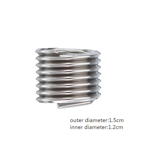 M12 x 1.5 Thread Repair Tool Stainless Helicoil Wire Insert Kit