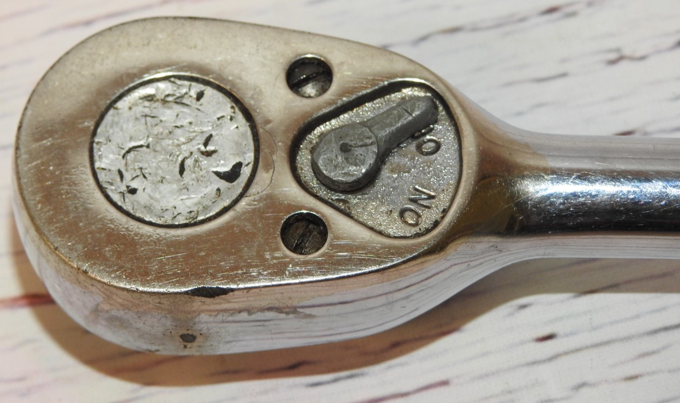 Vintage Underline Logo Snap-On SL710 1/2″ Drive Ratchet USA