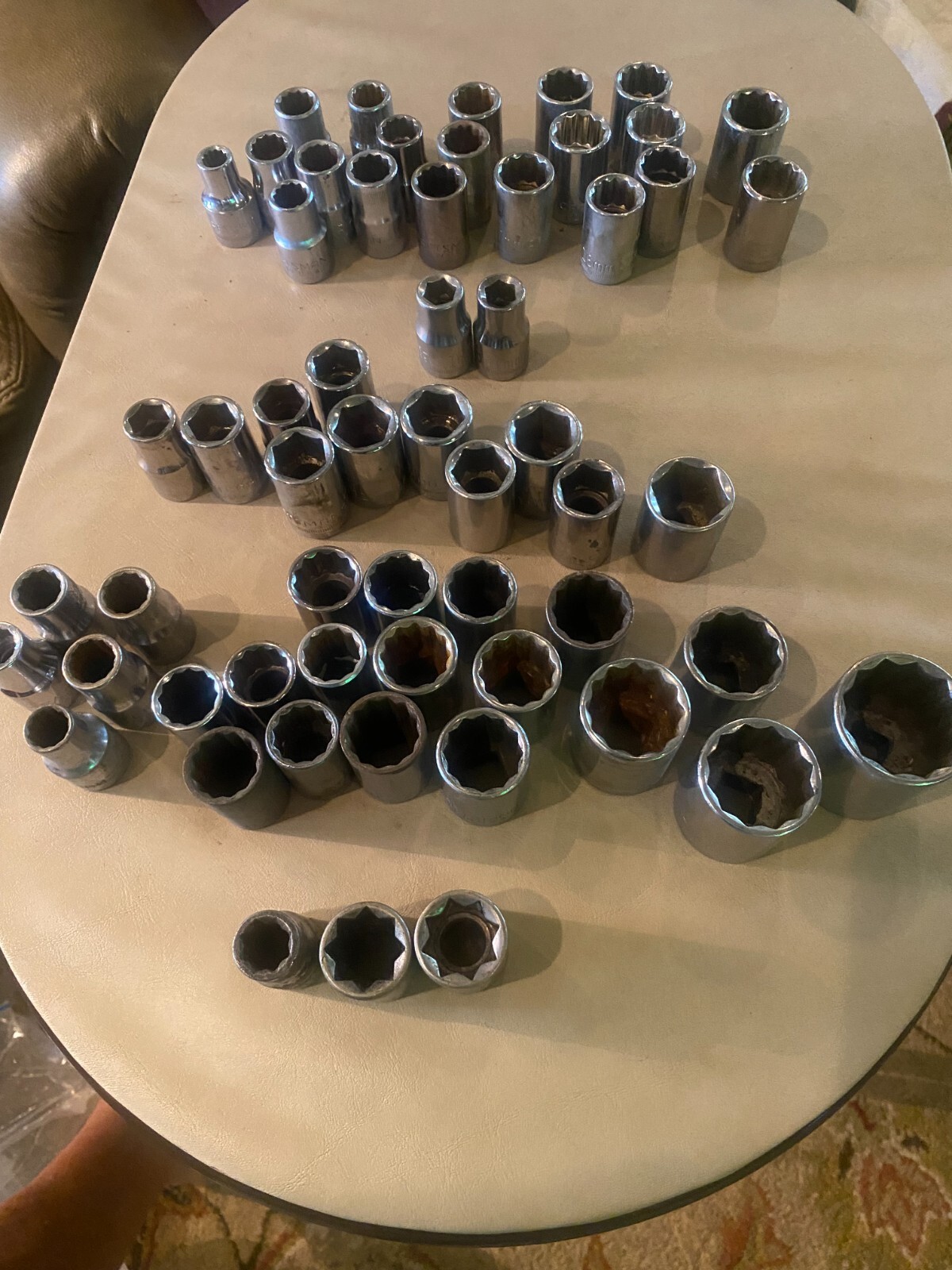 Craftsman USA 1/4″ & 1/2″ Dr – SAE and metric shallow socket 6, 8, and 12 Point