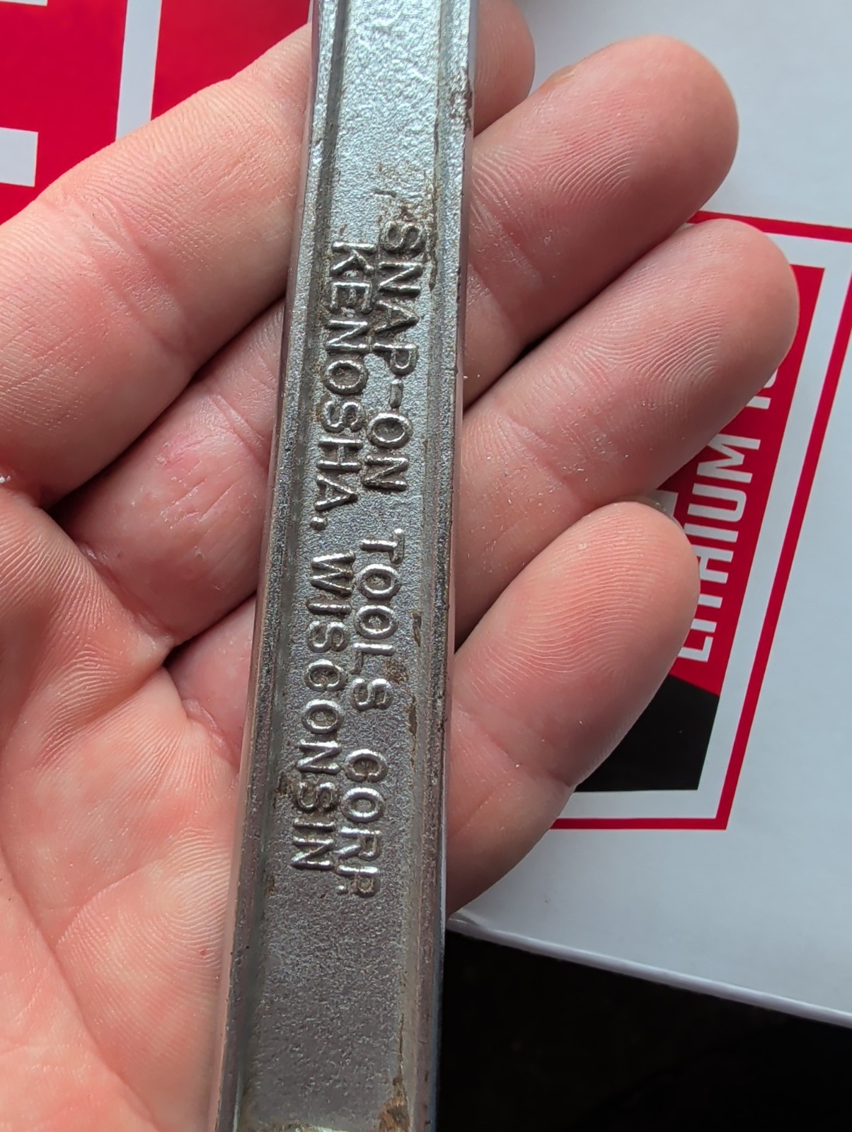 Vintage Blue Point Tools 8 Inch Crescent Adjustable Wrench made in Kenosha USA