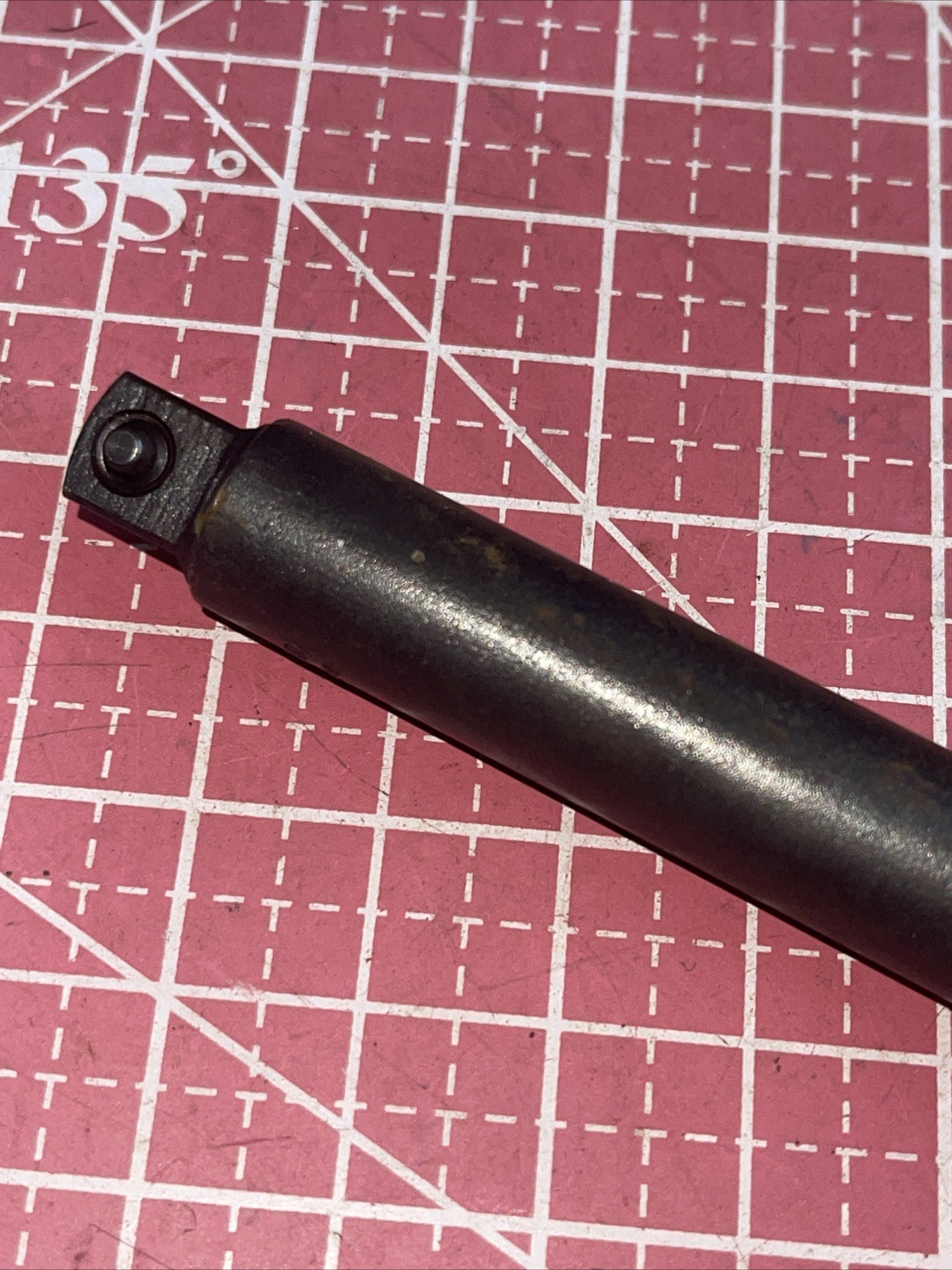 PROTO USA 7113 3/8 Drive Pin Lock Power Adapter Socket 7/16 Hex 5” Long Exten