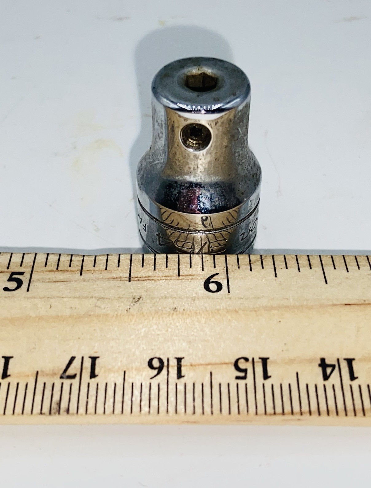 Snap-on FA4.5A 3/8” Drive 9/64” Hex Bit Socket USA (No Hex Bit, Socket Only)
