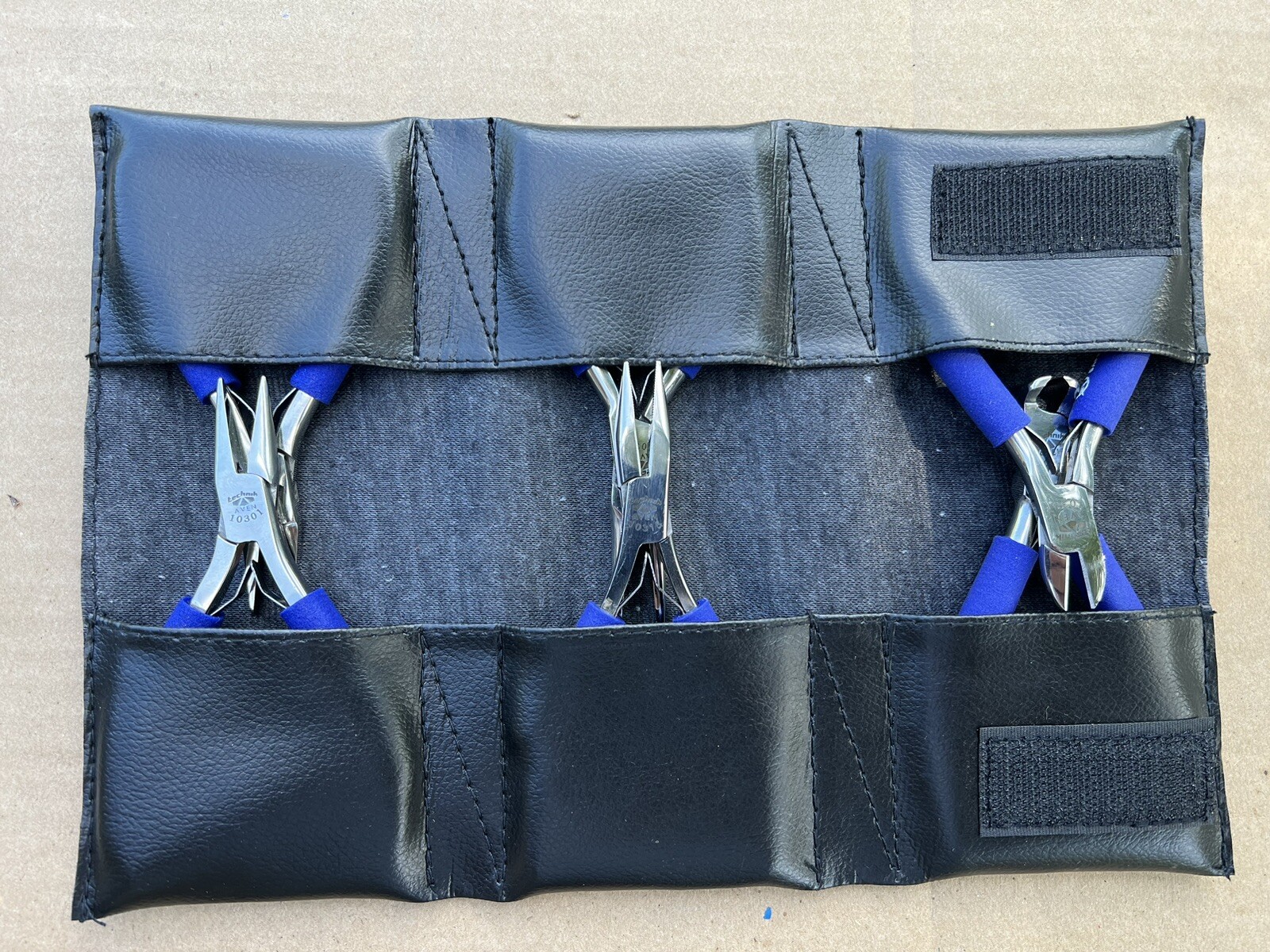 🇺🇸 Set Of 6 Aven Technik Pliers Wire Needle Nose Joint Cutters W/Case🇺🇸