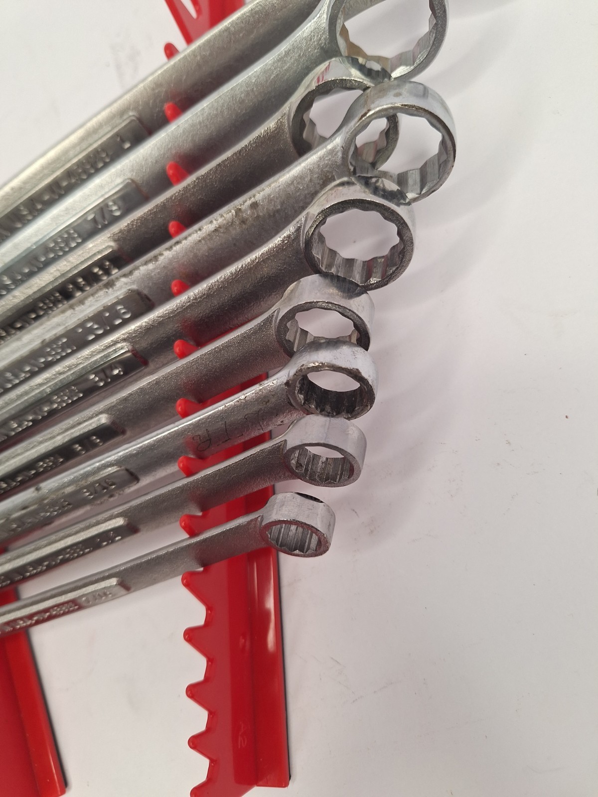 SEARS CRAFTSMAN USA VV 9PC SAE DOUBLE BOX END WRENCH SET 3/8″ to 1″*READ* (C1)