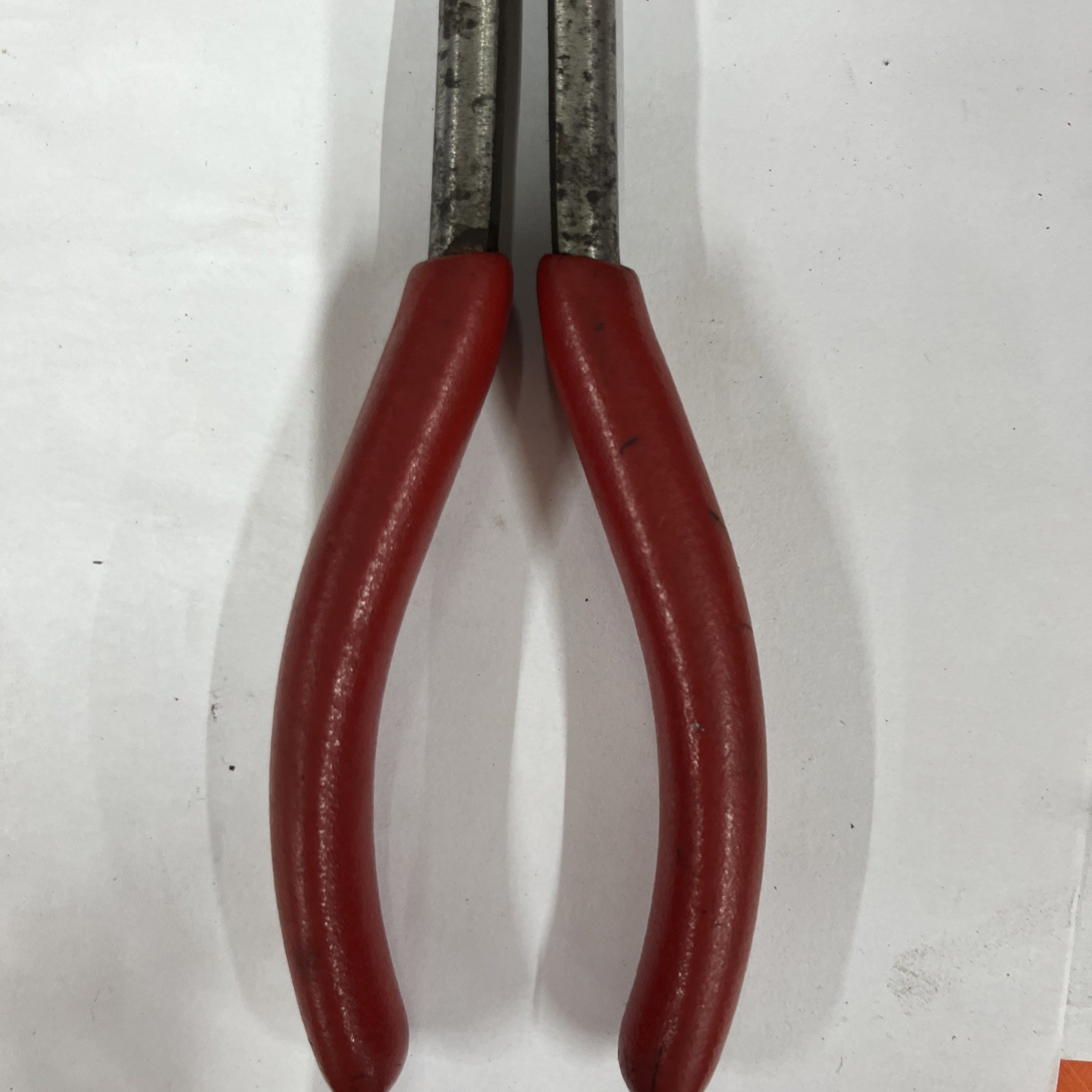 Snap On 911BCP 11″ Red Rubber Handle Needle Nose Pliers USA BIN OBO