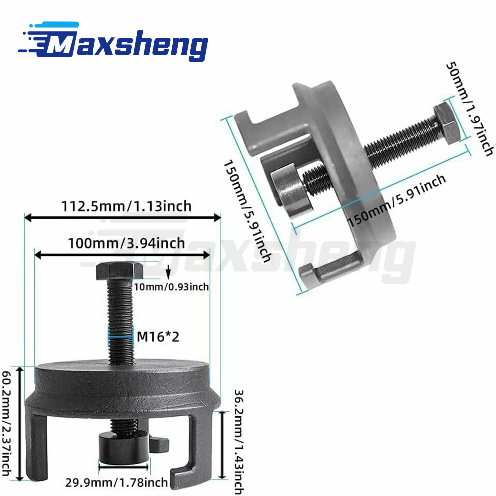 25264 Harmonic Balancer Puller Crank Pulley For GM For Chrysler For Ford