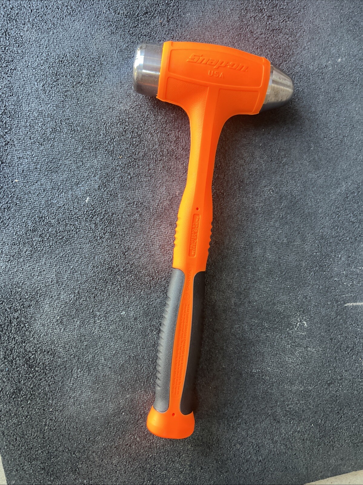 For Snap-on Tools NEW ORANGE 32oz/900g Soft Grip Dead Blow Hammer HBBD32O