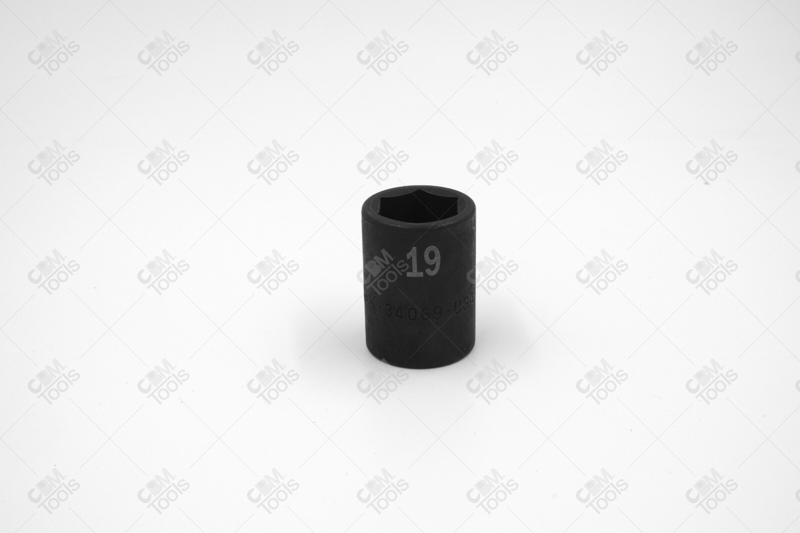 SK Hand Tools 34069 1/2″ Dr. 19mm 6pt Standard Metric Impact Socket