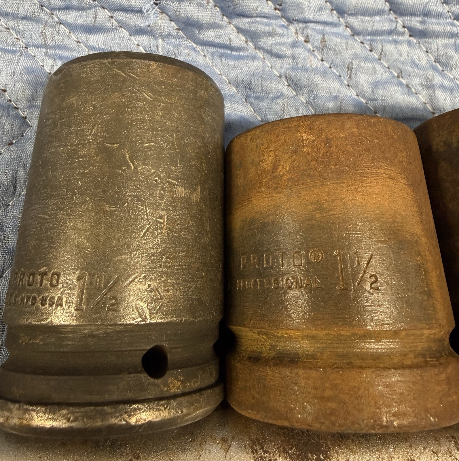 PROTO USA 1” Drive Breaker Bar 5868 26” Impact Socket Lot Budd 15/16 1-1/2 1-3/4