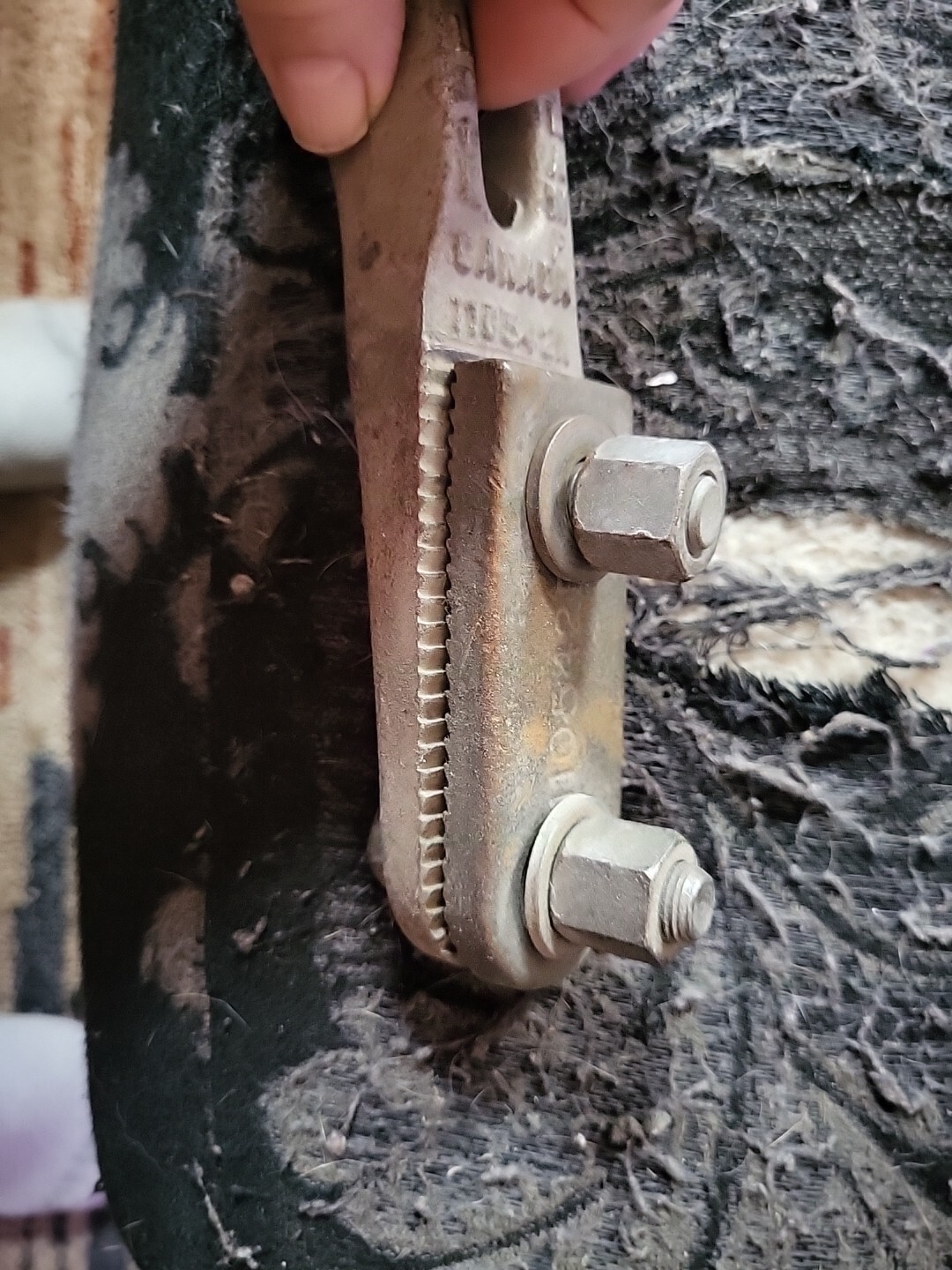 VTG GUY CHART AUTO BODY CLAMP TOOL