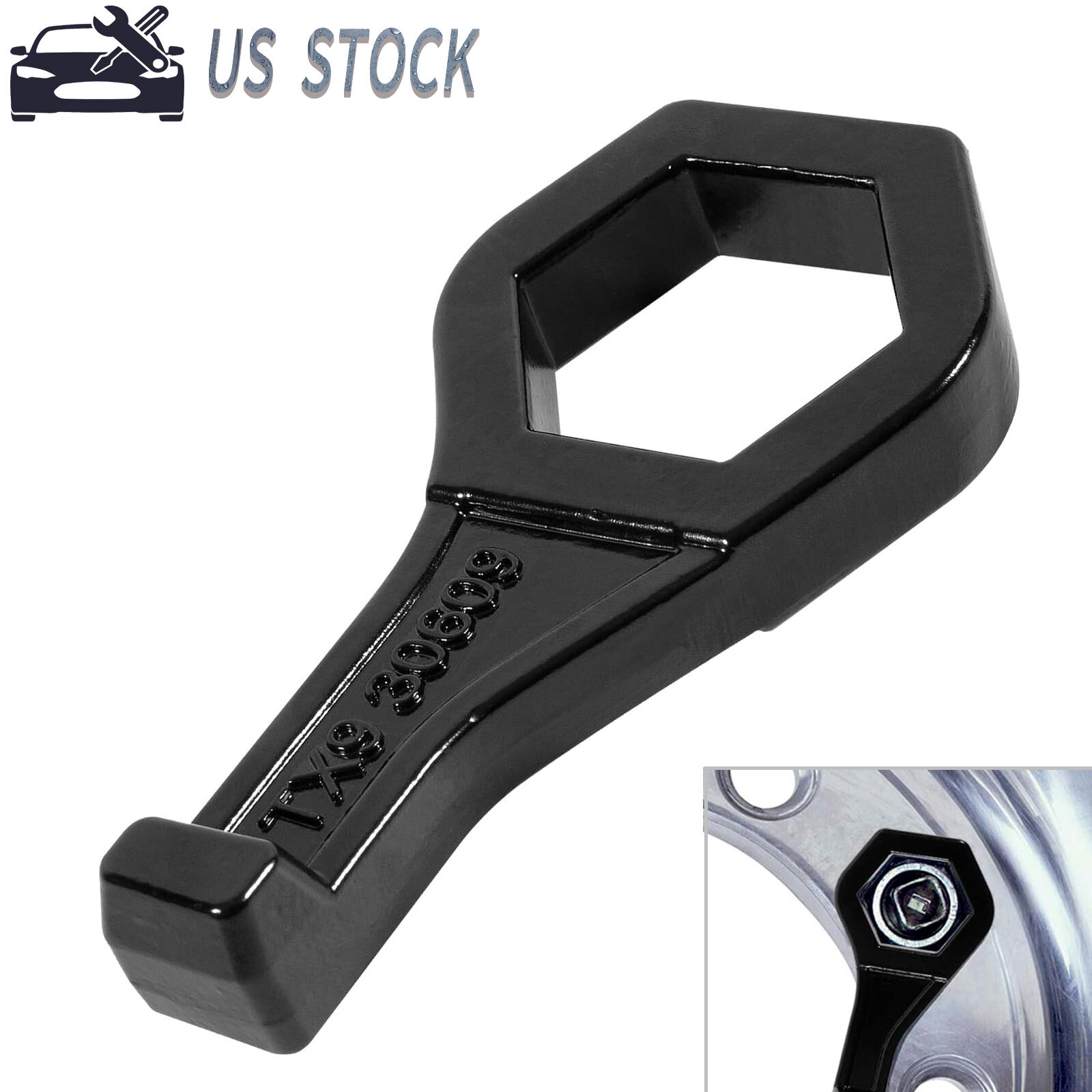 30609 Model TX9 Cap Nut Wrench Porkchop Style for Standard 1-1/2inch (38mm) Nut