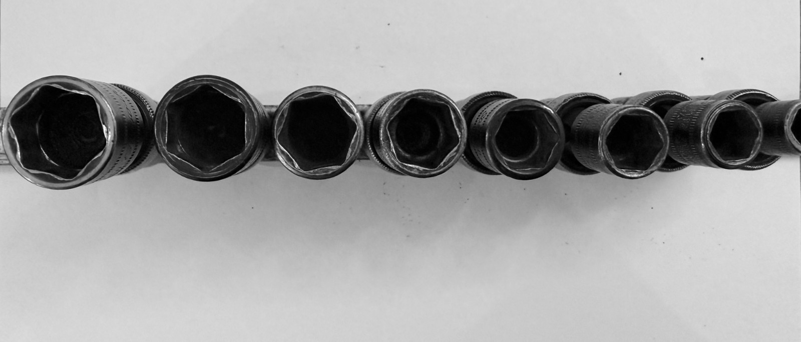 Snap On 3/8″ Drive Impact Swivel Flex IPFM Socket Set of 8 pcs.