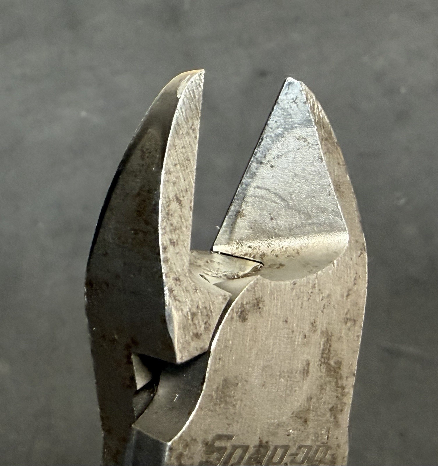 Snap On METALLIC GREY Talon Grip 11” Extra Long Diagonal Side Cutters 312CF
