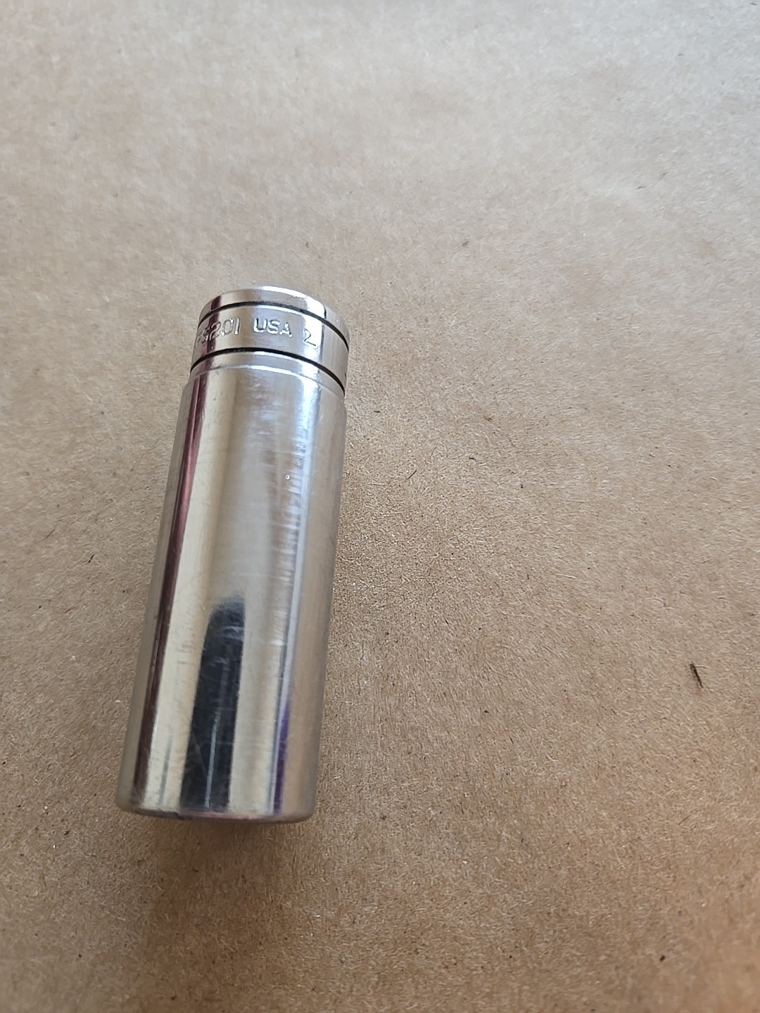 Snap On 3/8″ Drive 5/8″ 6PT SAE Deep Chrome Socket USA SFS201