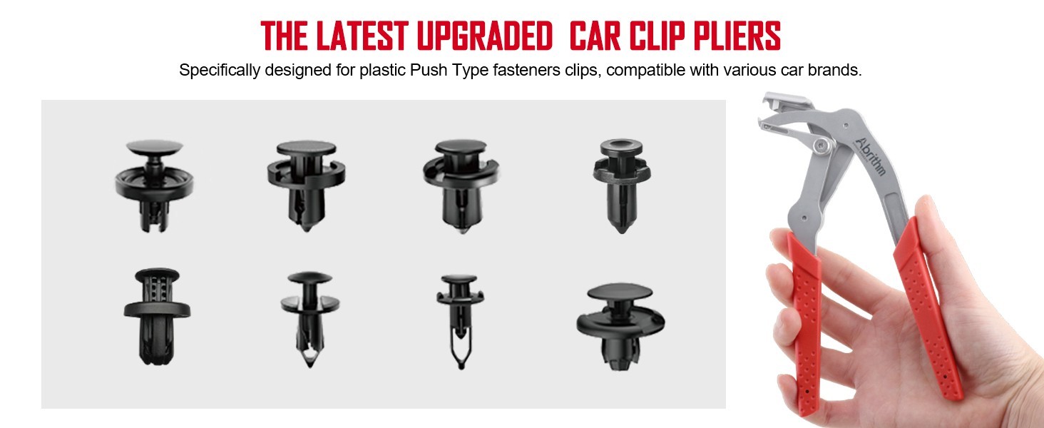 Professional Car Clip Pliers Auto Trim Panel Fastener Push Pin Removal Tool