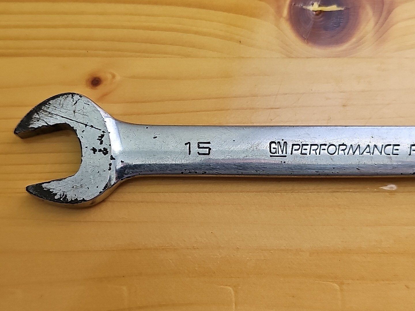 GM Performance Parts 15MM Ratchet Combination Wrench #14146 12 Point 8″