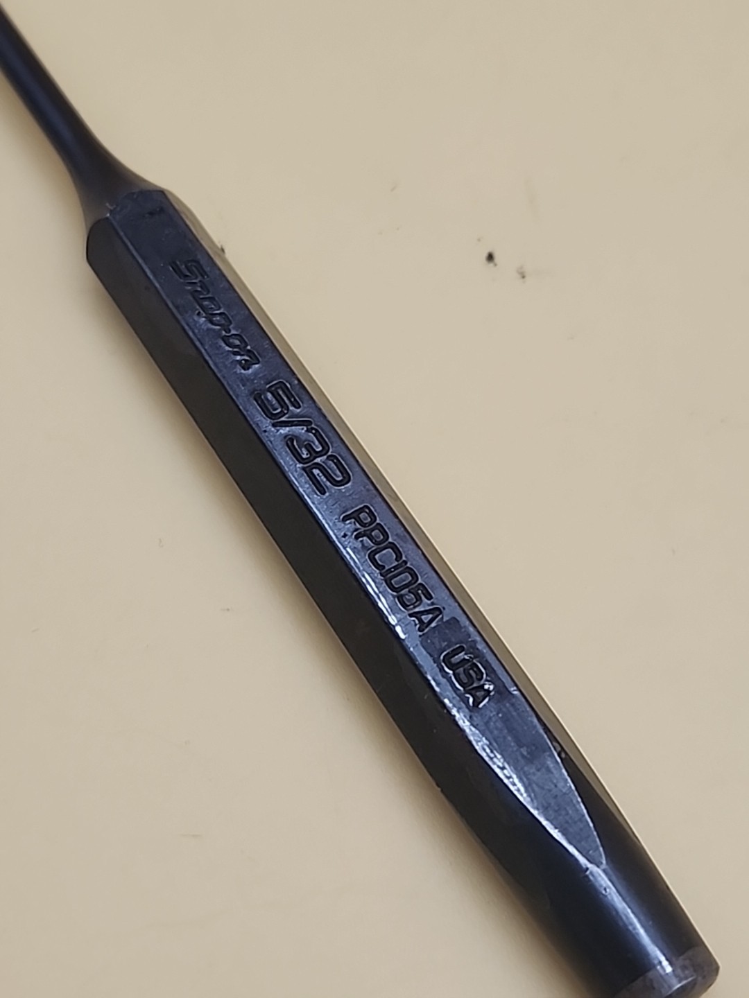 Snap-On Tools PPC105A 5″ Pin Punch, 5/32″ point USA