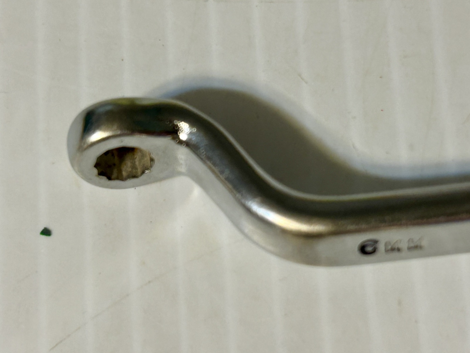 Vintage Duro/Indestro USA 929MM 6MM & 7MM Offset Box End 12 Pt Metric 4″ Wrench.