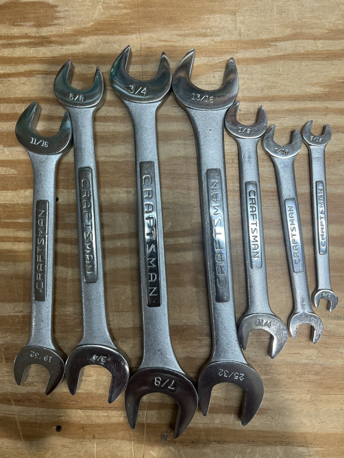 Vintage Craftsman Snap On Photo Wrench Lot Excellent Plus Condition