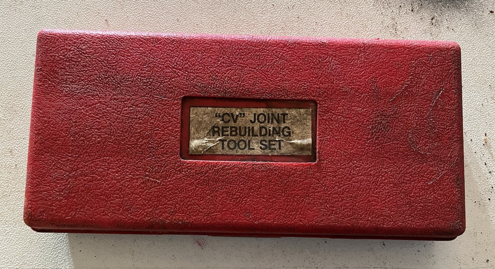 “CV” Joint Rebuilding Tool Set