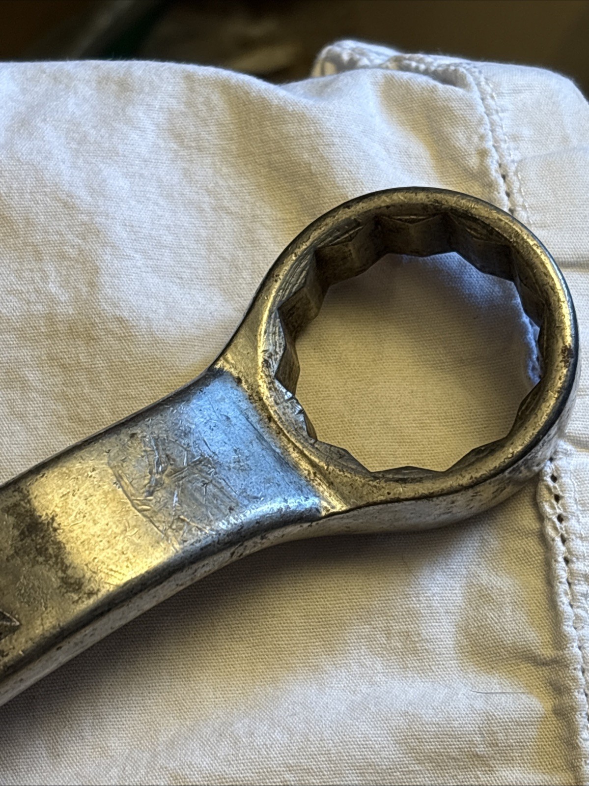 1966 Snap-on USA 1-3/8″ x 1-1/2″ Double Box End 12pt Extra Long Wrench XV-4448