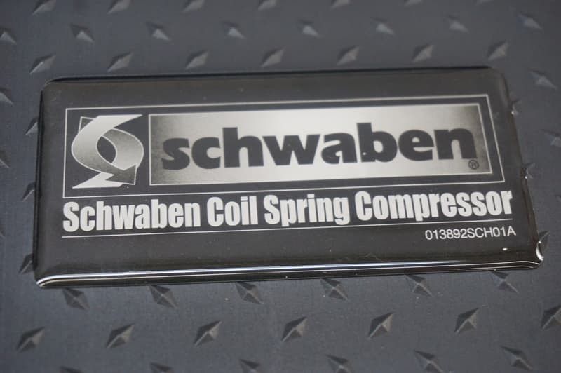Schwaben Spring Compressor Tool for Coil Springs, with storage case