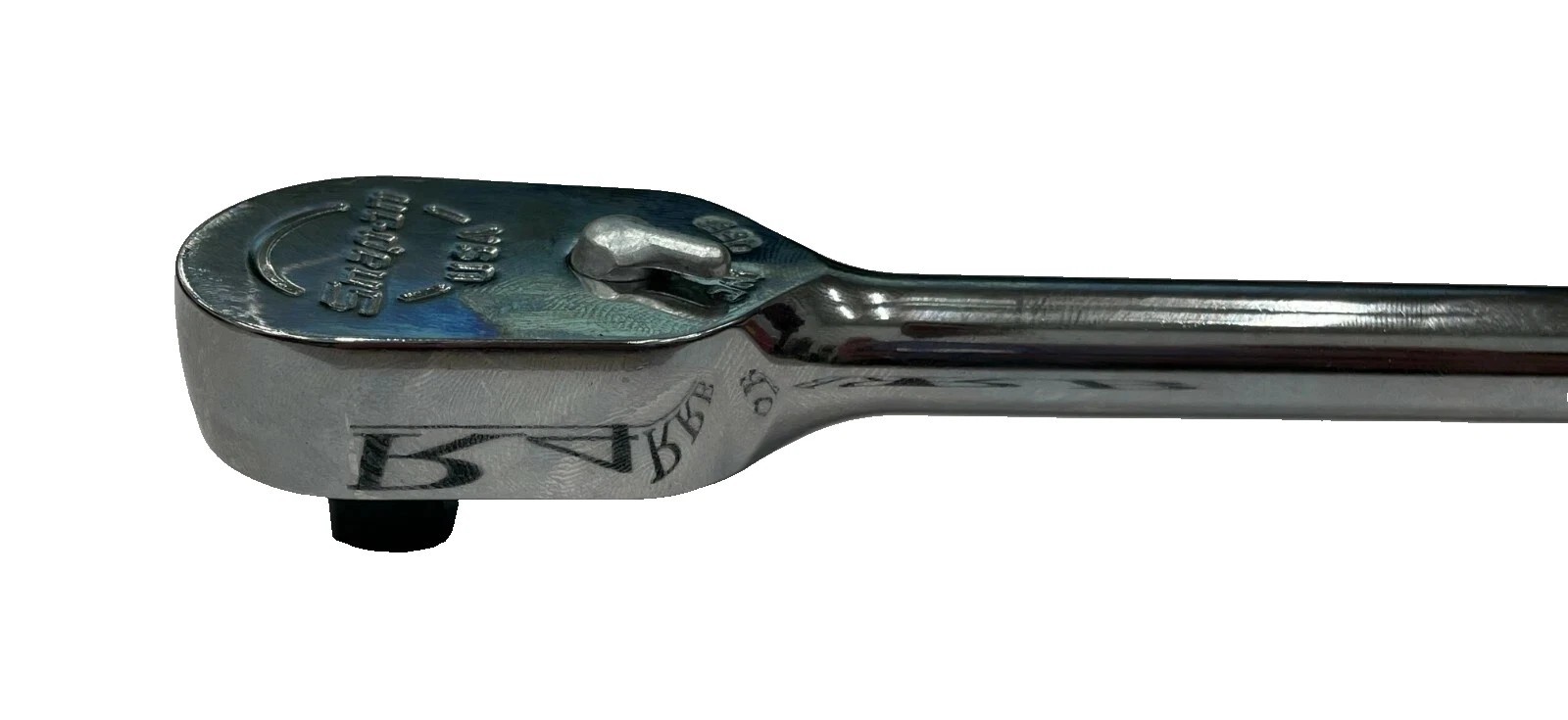 New Snap-on™ 3/8″ Drive Hi-Viz Soft Grip Chrome 12 1/2″ Ratchet FHL80HV Dual 80