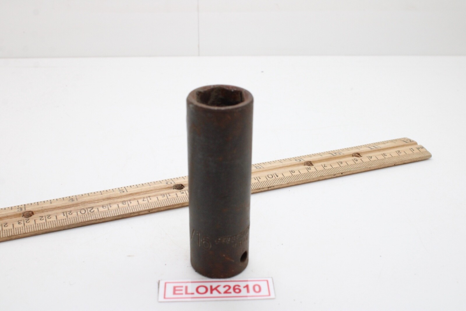 Pittsburg 1/2″ Drive 6 Point 11/16″ SAE Deep Impact Socket
