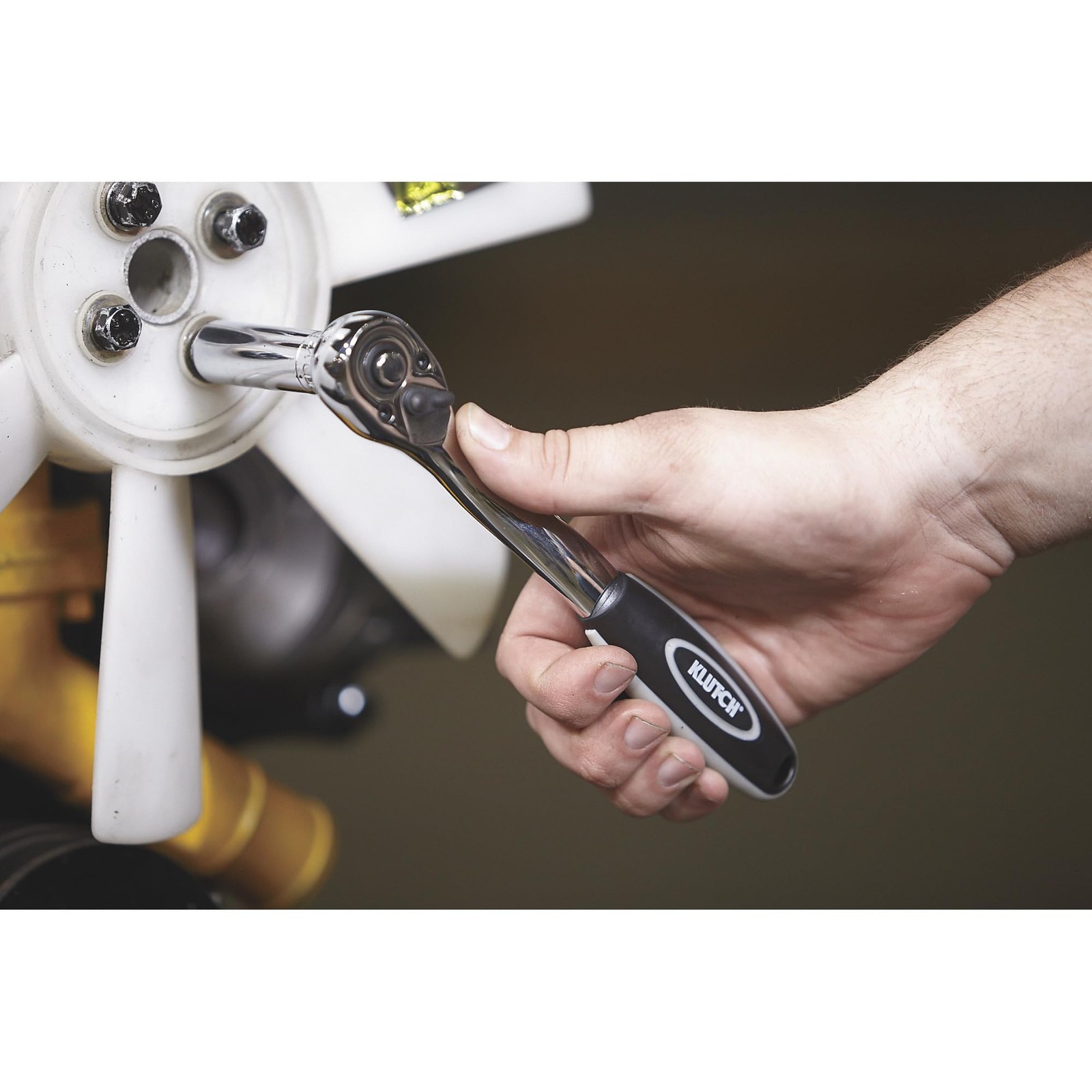 Klutch Quick-Release Offset Ratchets, 3-Pc. Set