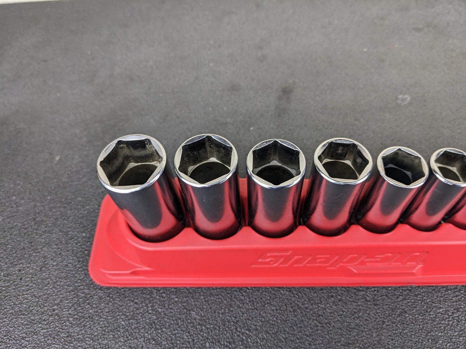 #bp400 Snap-on 211SFSY 1/4″ 7/8″ SAE 11-Piece 3/8″ Drive 6-Point Deep Socket Set