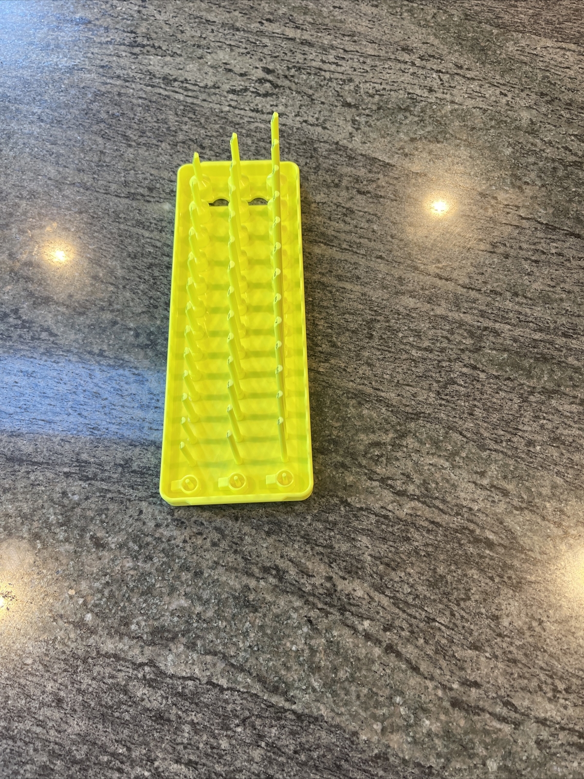 Snap On ka143metvz 1/4″ post socket tray hi viz yellow