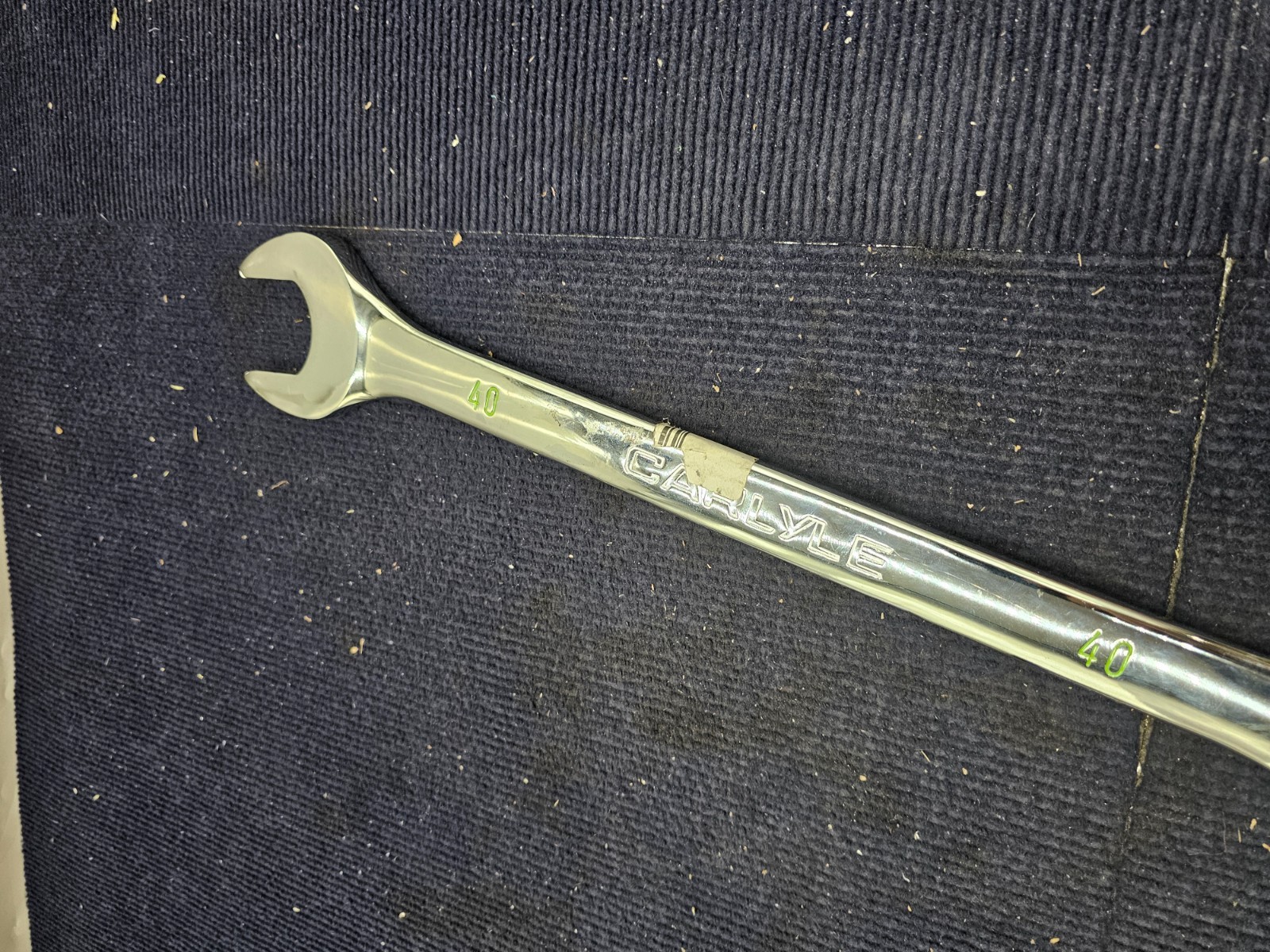 CARLYLE CCWFP140M Metric 40mm Combination Wrench 12-Point, 19.7″ Length
