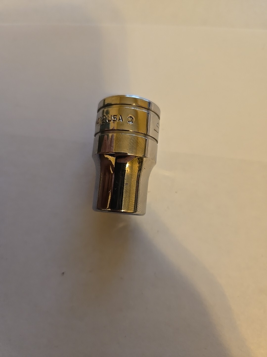 Snap On 1/2″ Drive 3/8″ 8PT Chrome Double Square Socket SW412