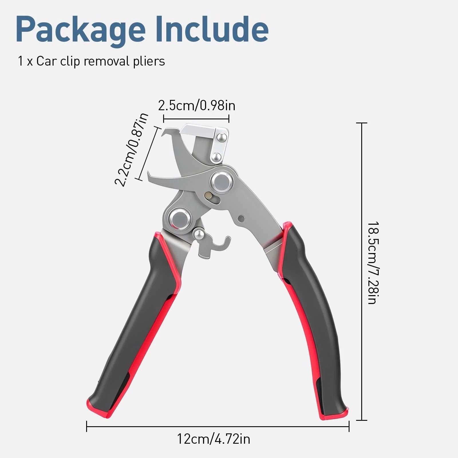 Car Fastener Removal Pliers for Trim Panel Door Clip Rivet Disassembly Tool