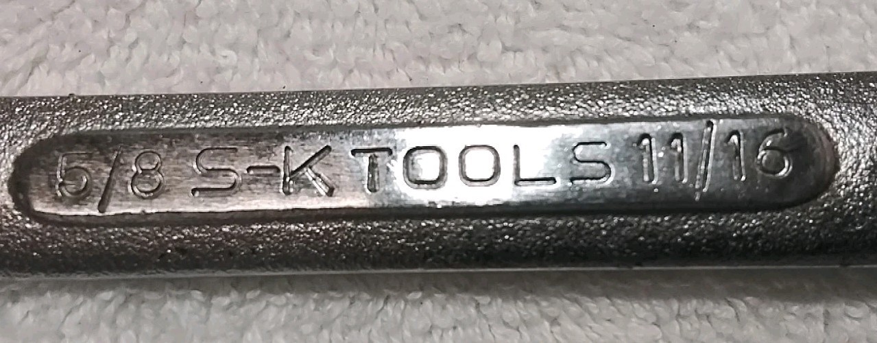 M-2022 S-K 5/8″ ×11/16″ 6PT OFFSET BOX END WRENCH USA 🇺🇸