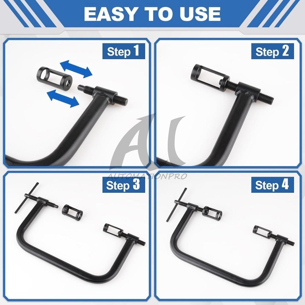 Valve Spring Compressor Set, 12PCS Clamp Removal Tool with…