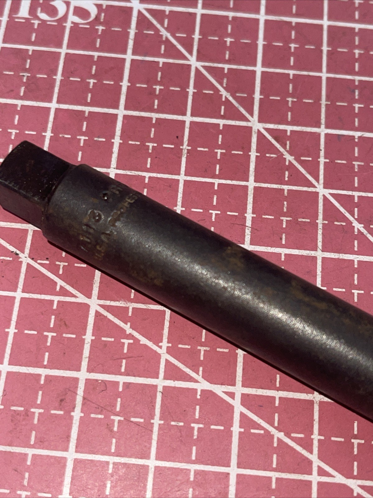PROTO USA 7113 3/8 Drive Pin Lock Power Adapter Socket 7/16 Hex 5” Long Exten