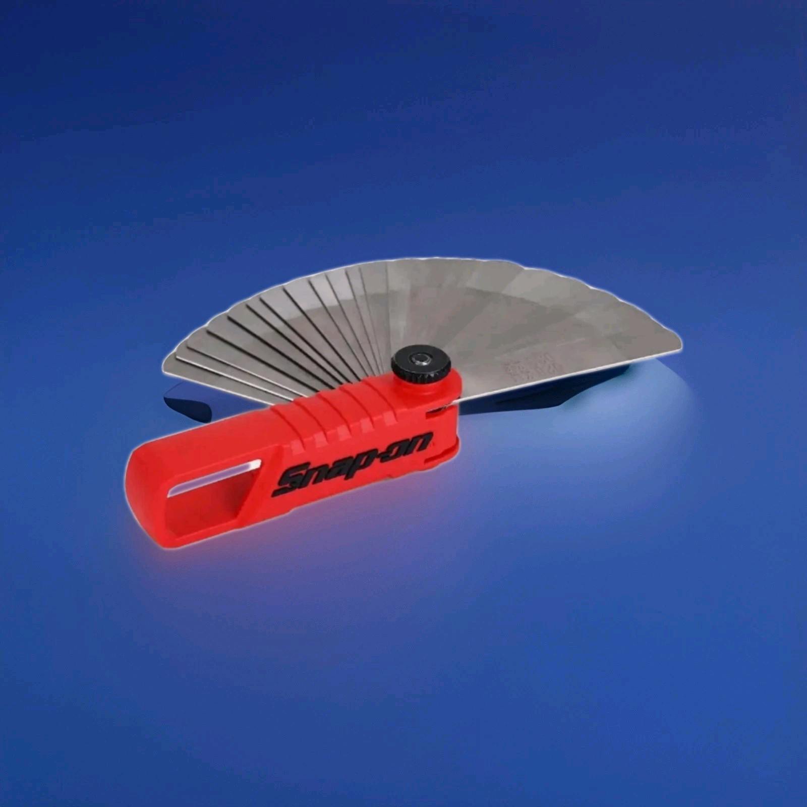 Snap on 25 step ground flat Blades Feeler Gauge Combination SAE/Met RED FBSG325