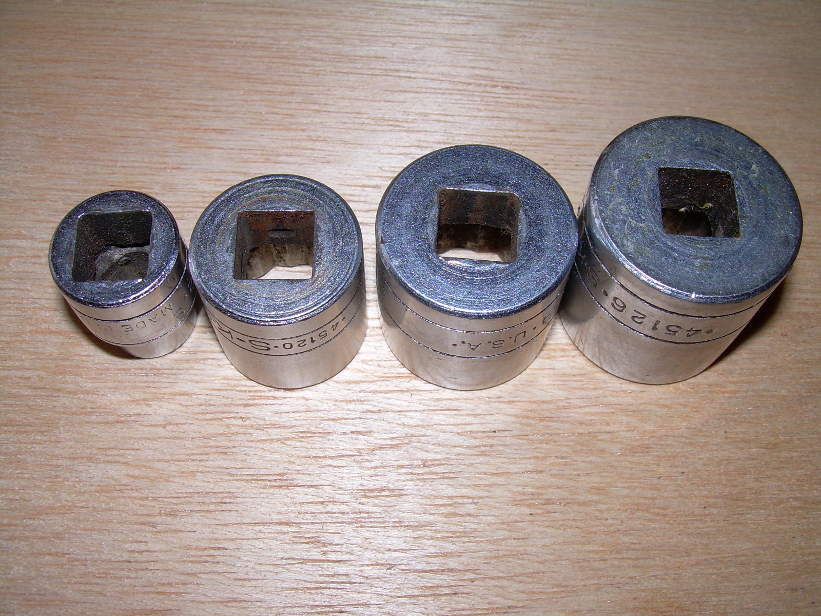SK 45112, 45120,45124, & 45126 3/8″ dr 3/8″ 6PT & 5/8″ , 3/4″, & 13/16″ 12 PT