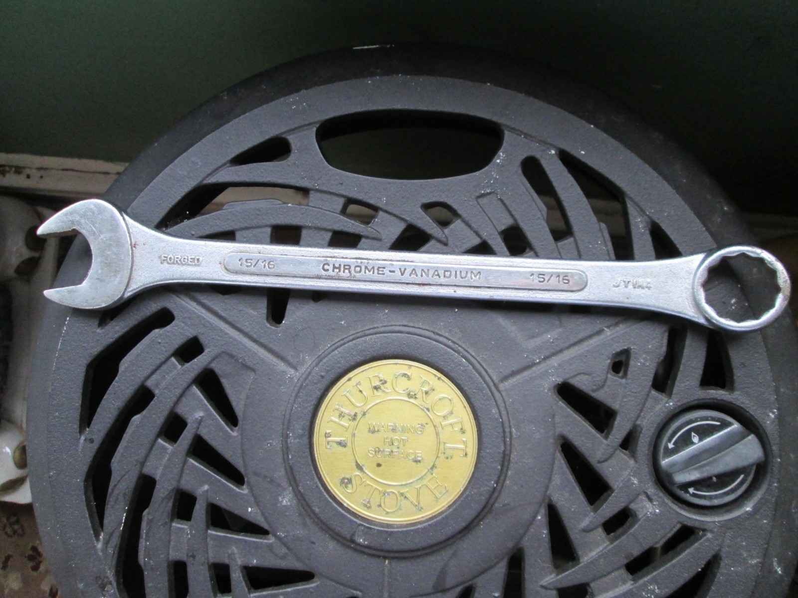 15 / 16 COMBINATION SPANNER JT1A4 FORGED CHROME – VANADIUM