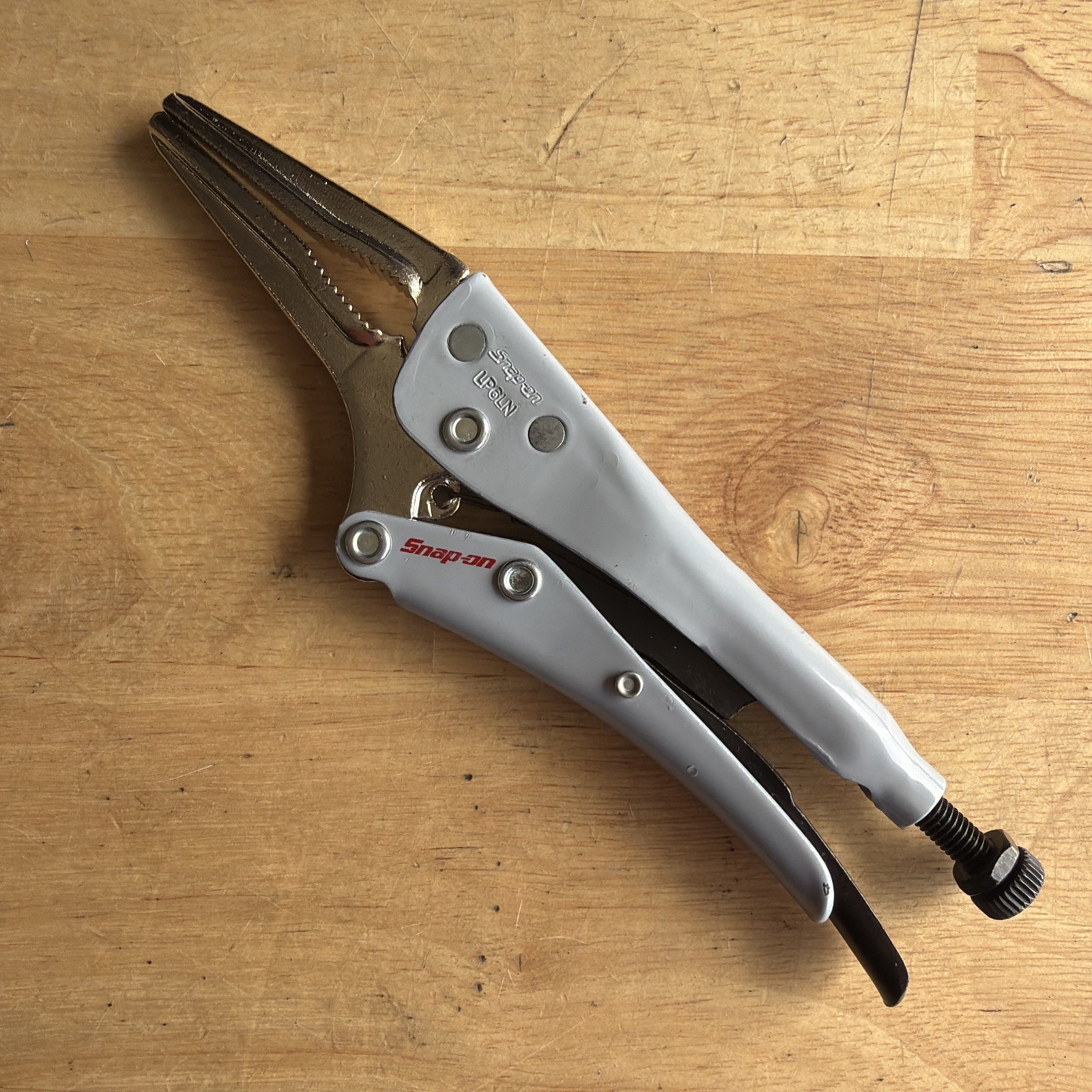 Snap On Tools 6″ Long Nose Locking Pliers LP6LN Spain New Other 2025 Date Code