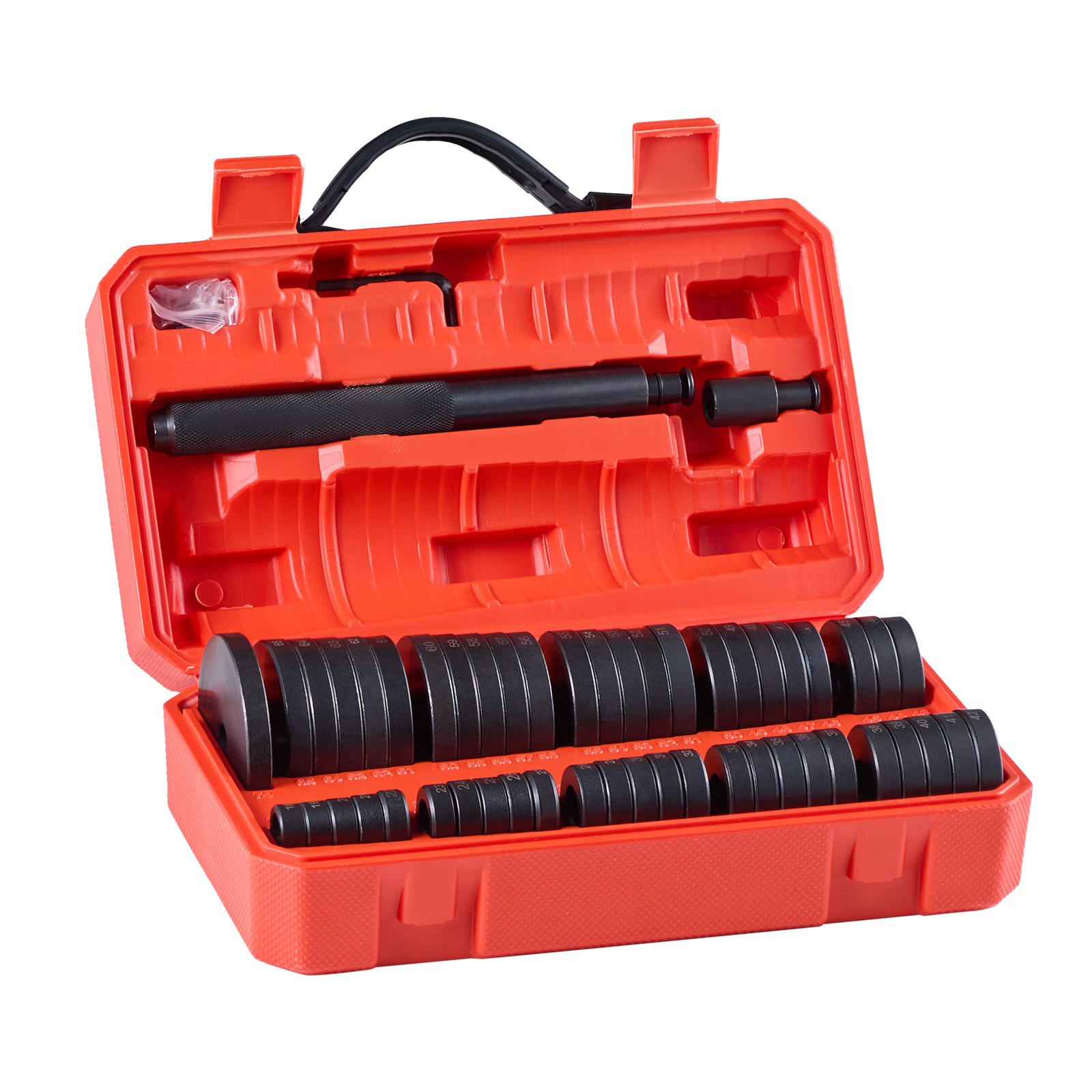 VEVOR Bearing Press Kit Bushing Bearing Seal Driver Removal Tool Set 52 Pcs Case