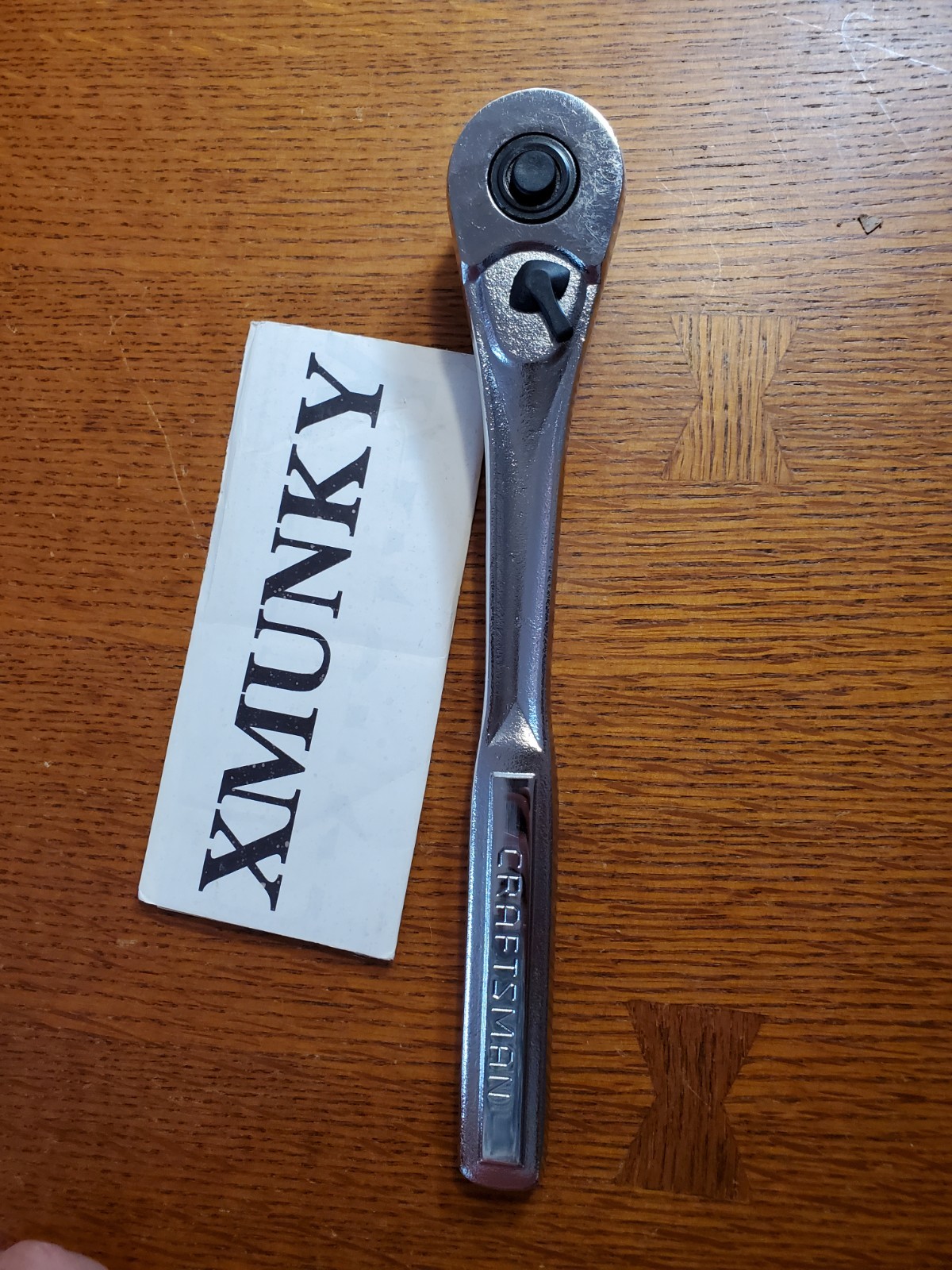 Craftsman VT- 44809 1/2» Drive 10″ Long Chrome Quick Release Ratchet USA