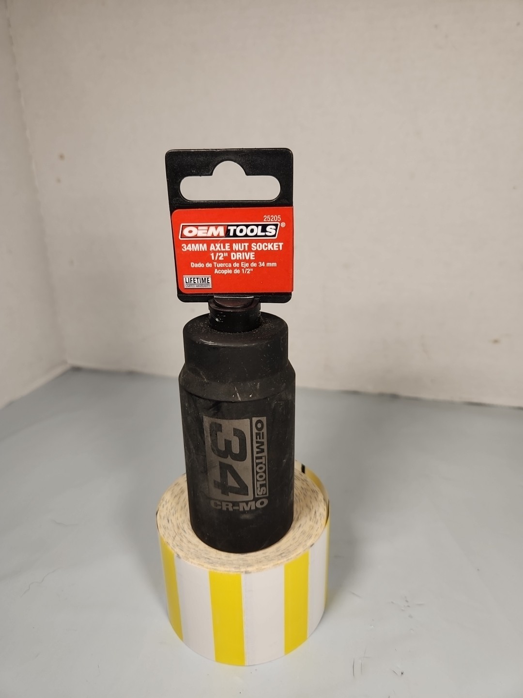 34mm OEMTOOLS Axle Nut Socket – 1/2 Square Drive. B149. PTA
