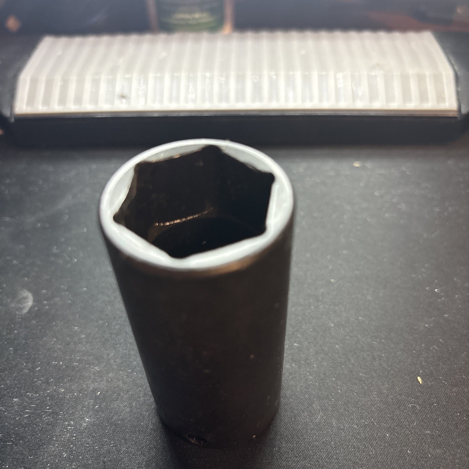 Vintage Snap-on USA, 1 Inch SIMF320 deep impact socket, 3/8″ Drive