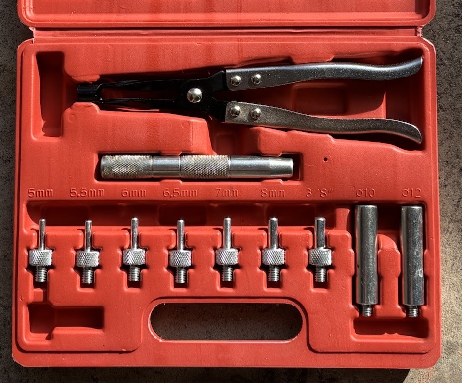 Valve Stem Seal Remover and Installer 11-Piece Tool Kit with Carrying Case