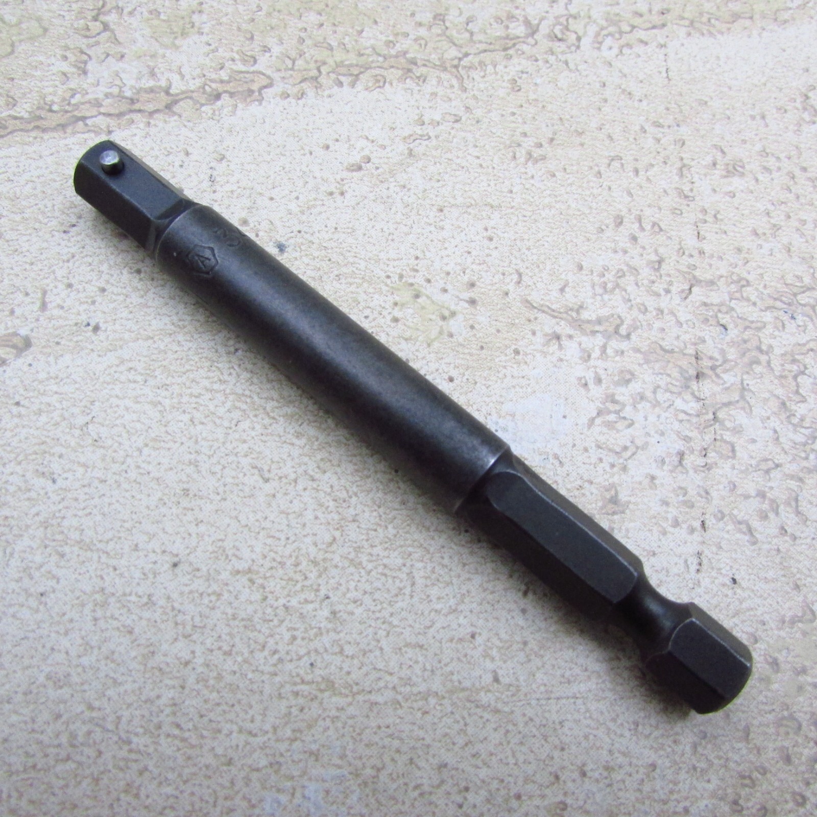 Advance Mfg. Hex Power Drive 3″ Extension Pin Lock 1/4″ Male Hex USA Made