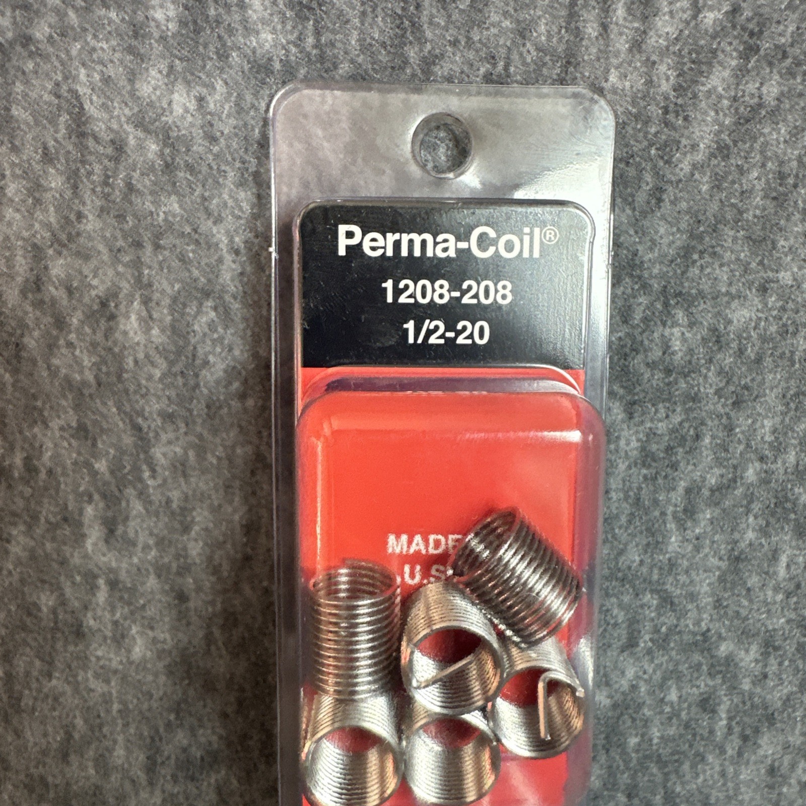 1/2-20 NF Thread Repair Kit Perma Coil 1208-208 USA Fits Heli