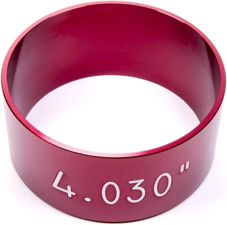 Red Anodized Aluminum Piston Ring Compressor